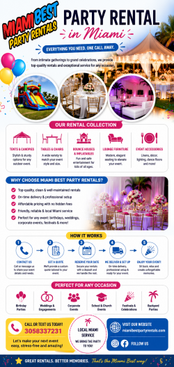 Party Rental in Miami