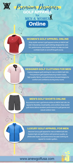 Premium Designer Golf Apparel for Men and Women Online