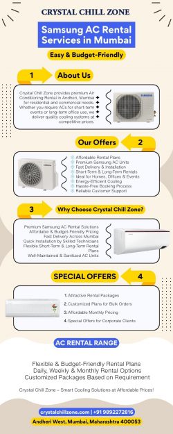 Samsung AC Rental Services in Mumbai – Easy & Budget-Friendly