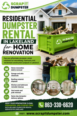 Affordable Residential Dumpster Rental in Lakeland