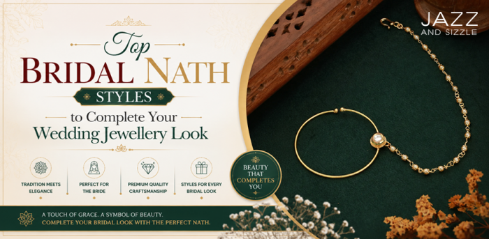Top Bridal Nath Styles to Complete Your Wedding Jewellery Look