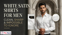White Satin Shirts for Men: Clean, Sharp & Impossible to Ignore