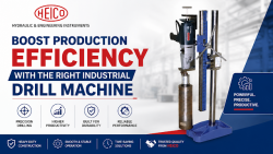 Boost Production Efficiency with the Right Industrial Drill Machine