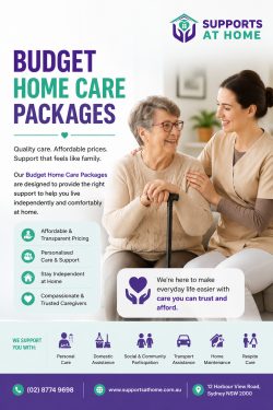 Budget Home Care Packages Sydney at Supports At Home Services