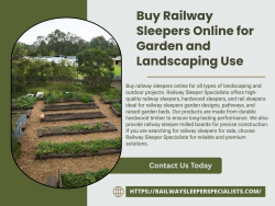 Durable Red Gum Sleepers for Landscaping and Garden Use