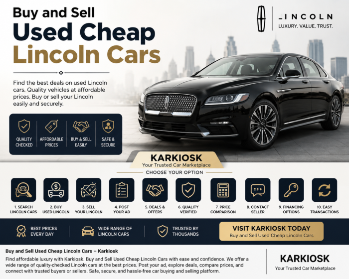 Buy and Sell Used Cheap Lincoln Cars | KarKiosk