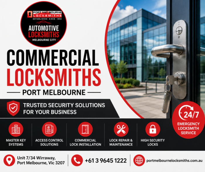 Commercial Locksmiths Port Melbourne