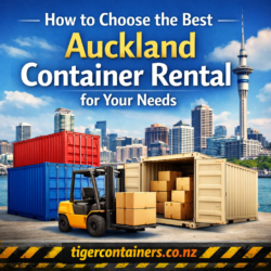 Shipping Container Rental in Auckland