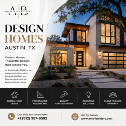 Build Smarter with Design Homes Austin TX Experts