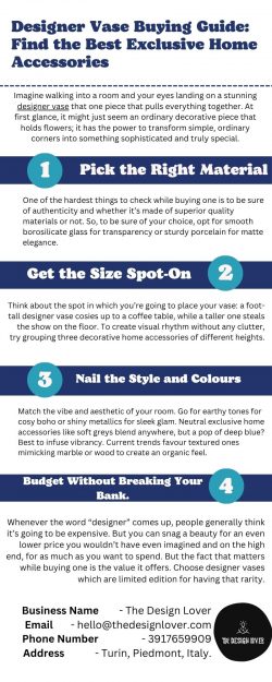 Designer Vase Buying Guide: Find the Best Exclusive Home Accessories