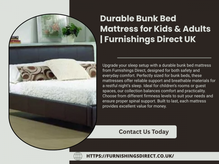 Supportive Memory Foam Mattress for Deep Sleep | Furnishings Direct