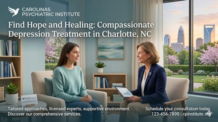 Depression Treatment in Charlotte NC – Carolinas Psychiatric Institute