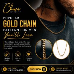 Popular Gold Chain Pattern for Men You’ll Love