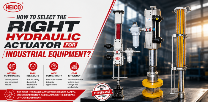 How to Select the Right Hydraulic Actuator for Industrial Equipment?