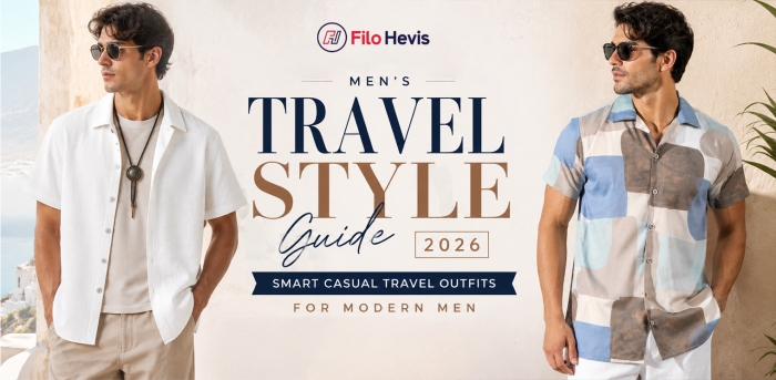 Men’s Travel Style Guide 2026: Smart Casual Travel Outfits for Modern Men