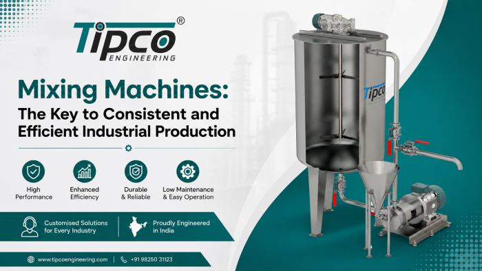 Best Mixing Machines for Industrial Applications in India