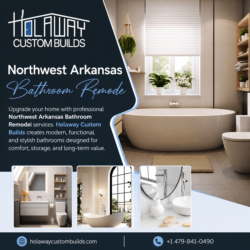 Upgrade Your Home With a Northwest Arkansas Bathroom Remodel