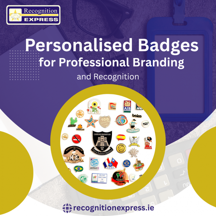 Personalised Badges for Professional Branding and Recognition