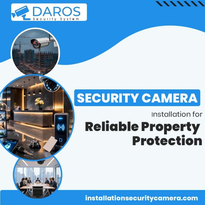 Security Camera Installation for Reliable Property Protection