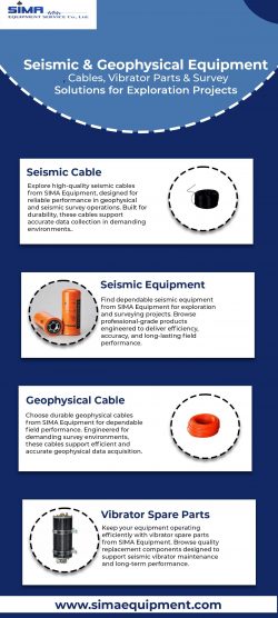 Seismic & Geophysical Equipment, Cables, Vibrator Parts and Survey Solutions for Exploration ...