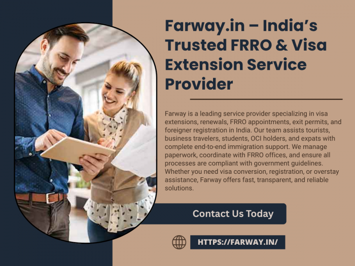 Stay Visa Extension India | Farway Visa Extension Experts