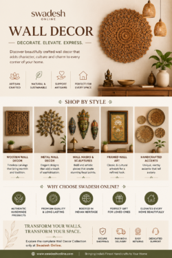 Premium Handcrafted Wall Decor Collection for Homes | Swadesh