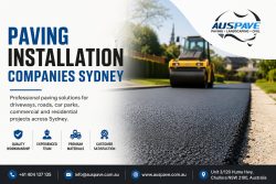 Top Paving Installation Companies Sydney – Auspave