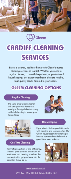 Cardiff Cleaning Services| Gleem Cleaning