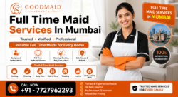 Best Full Time Maid Services in Mumbai | Background Checked