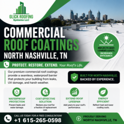 Commercial Roof Coatings North Nashville TN for Lasting Protection