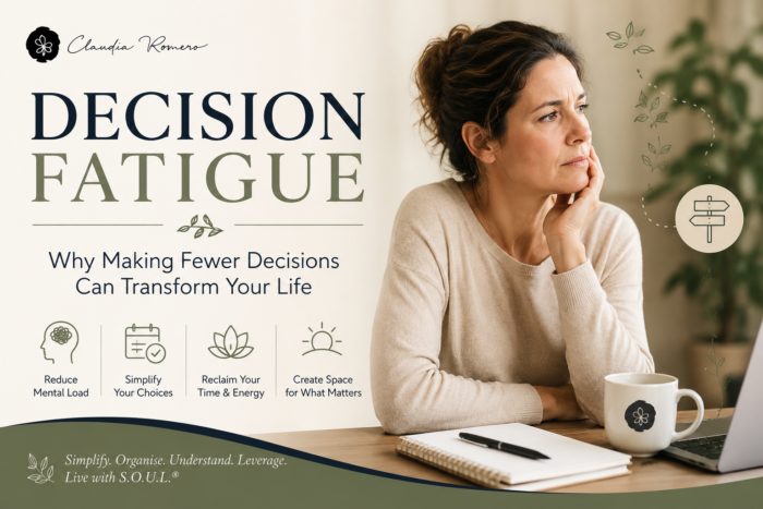 Mental Load & Decision Fatigue: Find Balance | Claudia Romero
