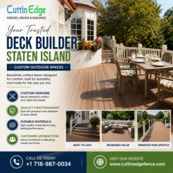 Deck Builder Staten Island for Custom Outdoor Spaces