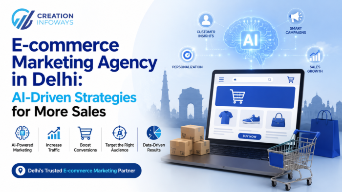 E-commerce Marketing Agency in Delhi: AI-Driven Strategies for More Sales