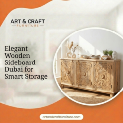Elegant Wooden Sideboard Dubai for Smart Storage