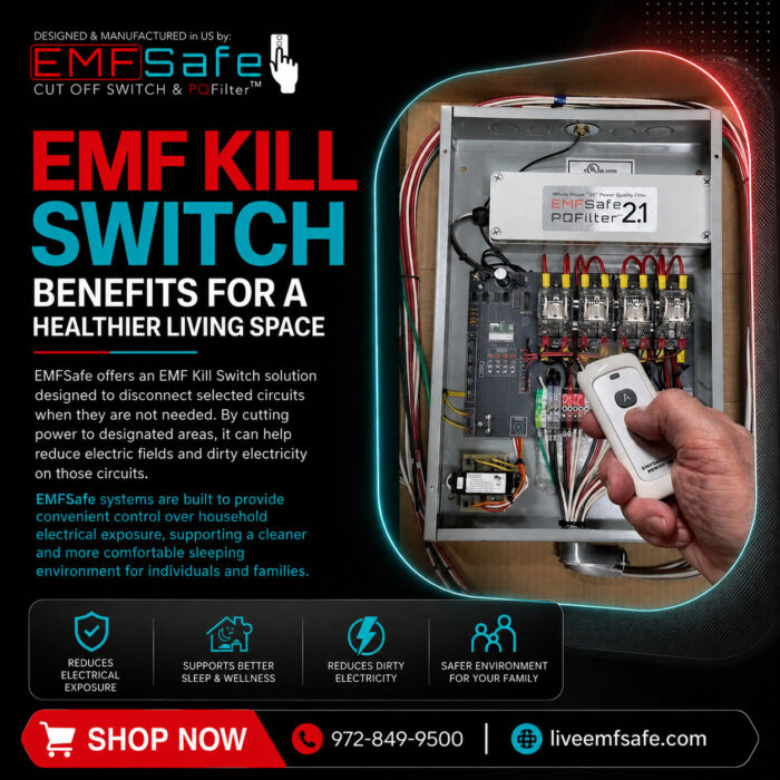 EMF Kill Switch Benefits for a Healthier Living Space