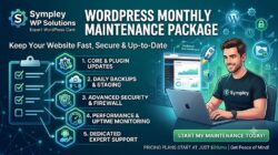 WordPress Monthly Maintenance Package – Sympley