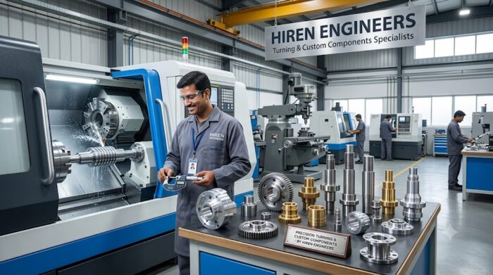 Turning & Custom Components – Hiren Engineers