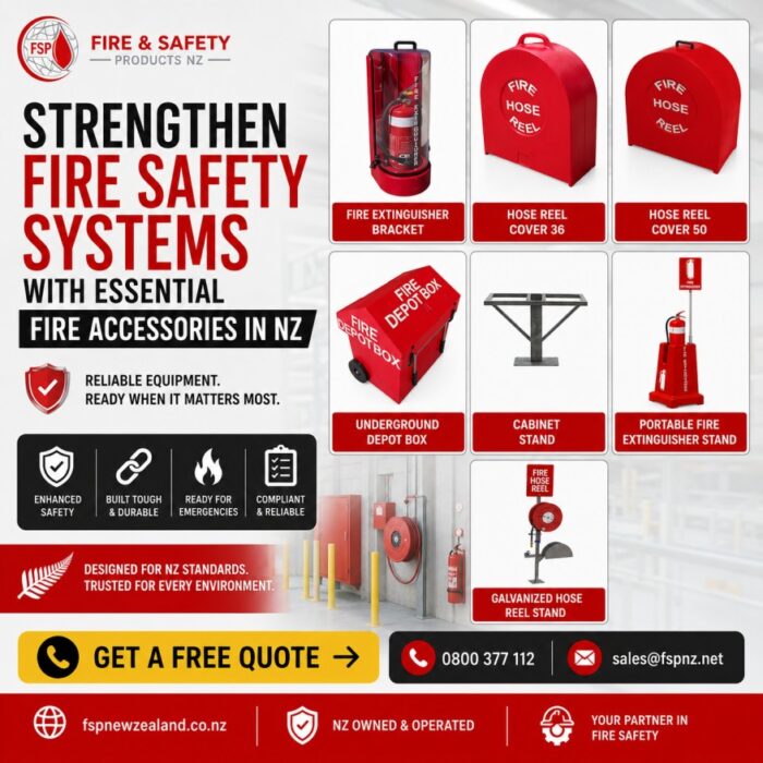 Strengthen Fire Safety Systems with Essential Fire Accessories in NZ