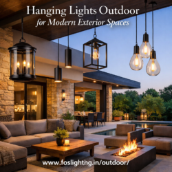 Hanging Lights Outdoor for Modern Exterior Spaces