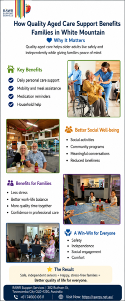 How quality Aged Care Support Benefits families in white mountain