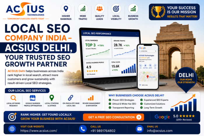 Trusted Local SEO Company India