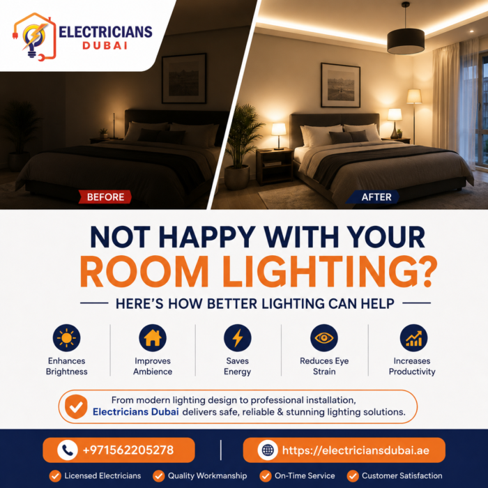 Not Happy with Your Room Lighting? Here’s How Better Lighting Can Help