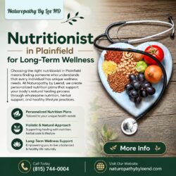 Nutritionist in Plainfield for Long-Term Wellness