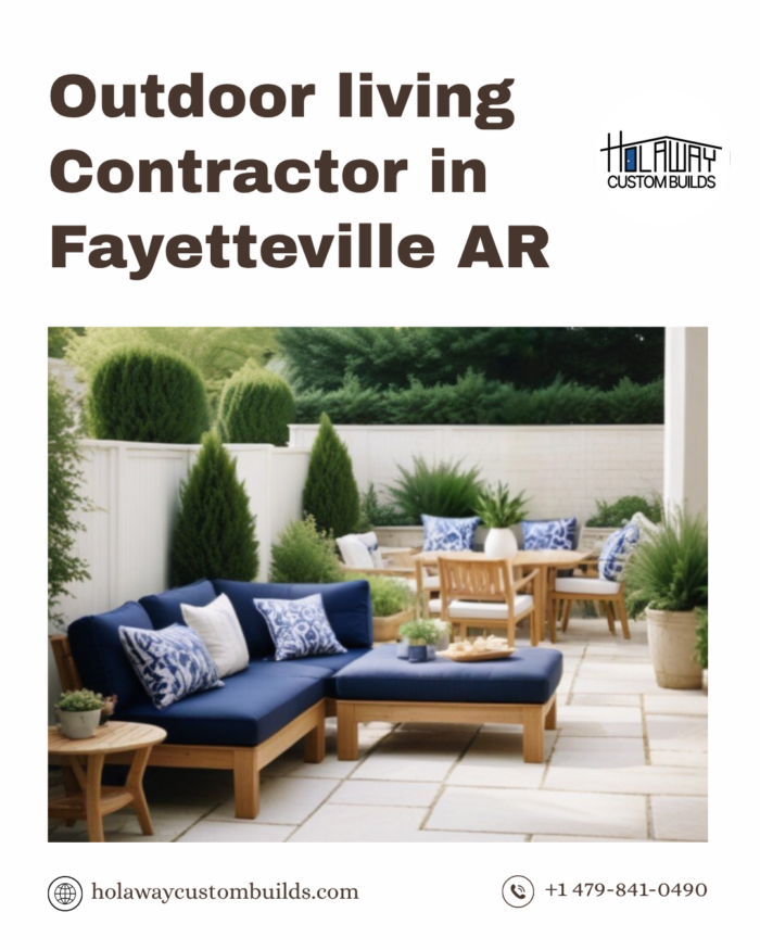 Outdoor living Contractor in Fayetteville AR for Custom Backyard Designs
