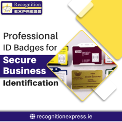 Professional ID Badges for Secure Business Identification
