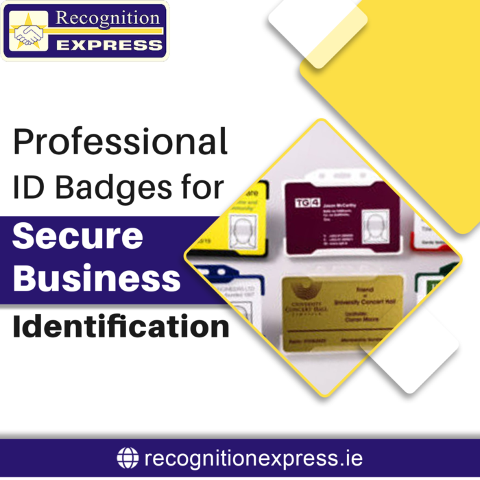 Professional ID Badges for Secure Business Identification