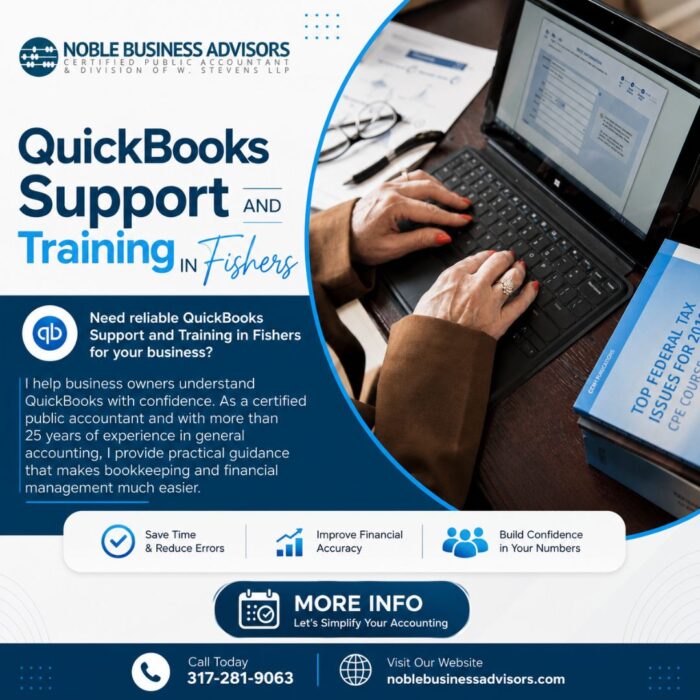 QuickBooks Support and Training Fishers