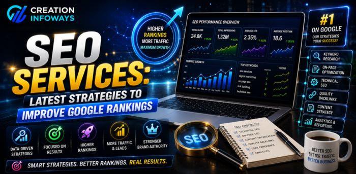 SEO Services: Latest Strategies to Improve Google Rankings