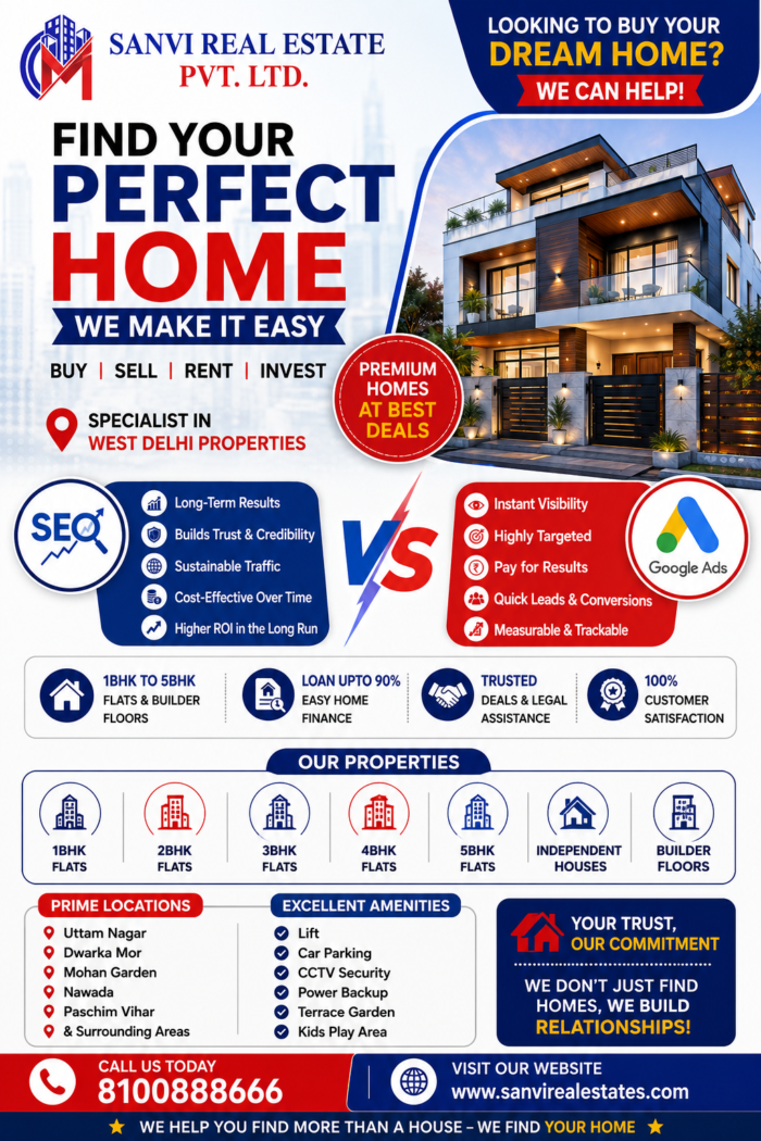 SEO vs Google Ads Which is Better for a Real Estate Business