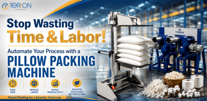 Stop Wasting Time & Labor! Automate Your Process with a Pillow Packing Machine